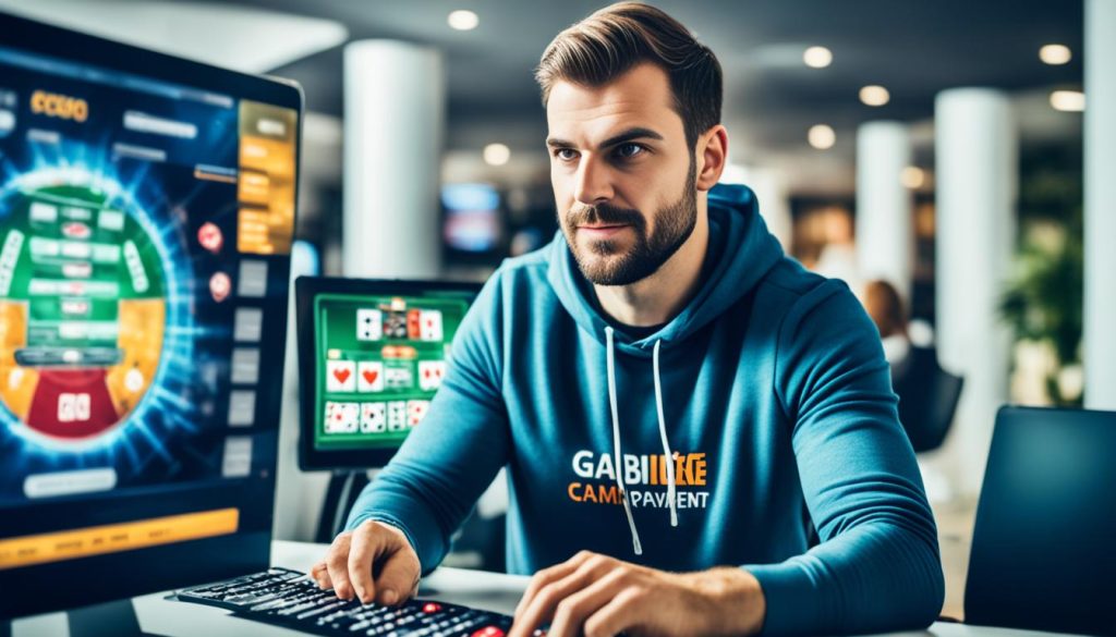 Transaksi judi online